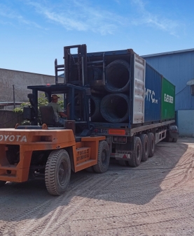 ĐÓNG RÚT CONTAINER HÀNG HÓA TẠI ĐỨC HÒA - LONG AN